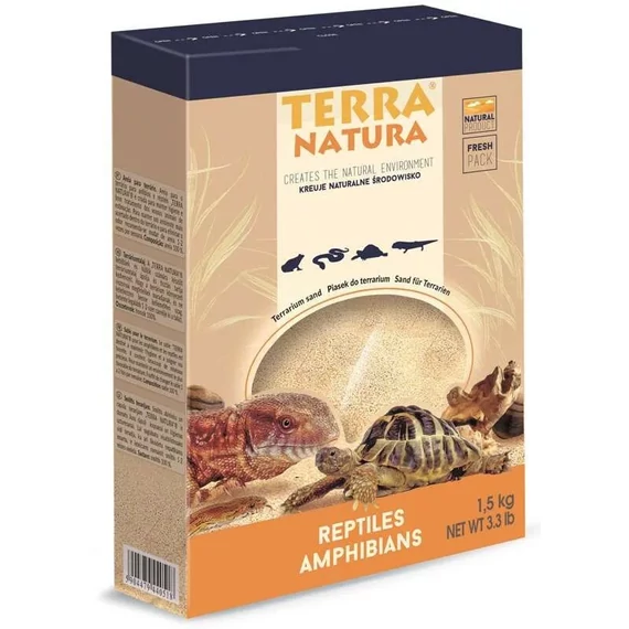 Terra Natura terráriumi homok, természetes sivatagi aljzat, 1,5kg